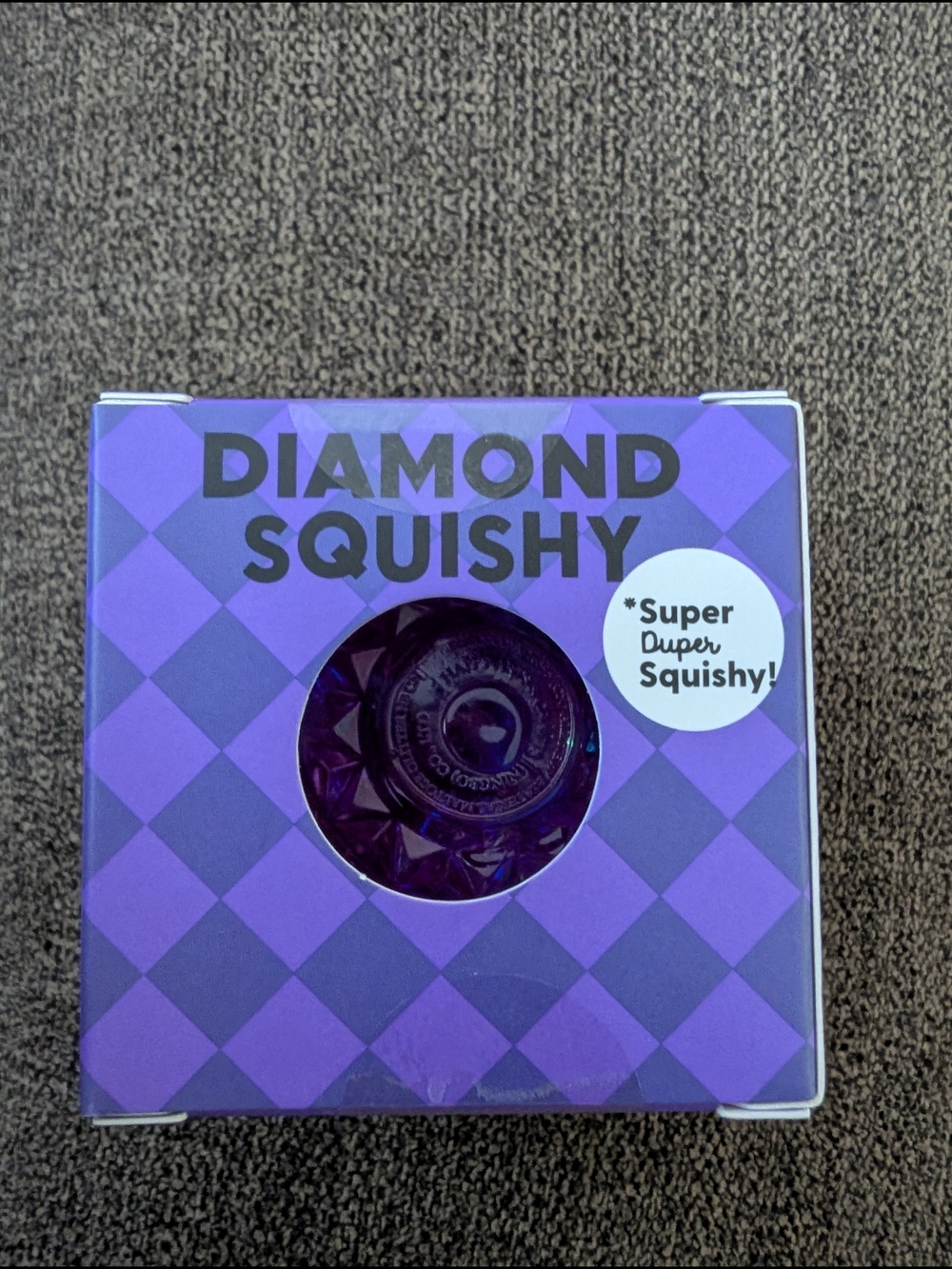 J'ADORE Purple Diamond Squishy